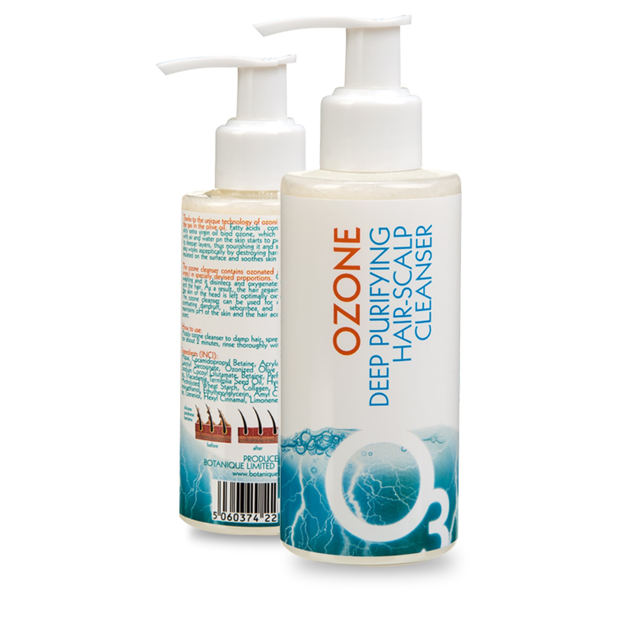 BOTANIQUE Ozon do mycia włosów - 150 ml